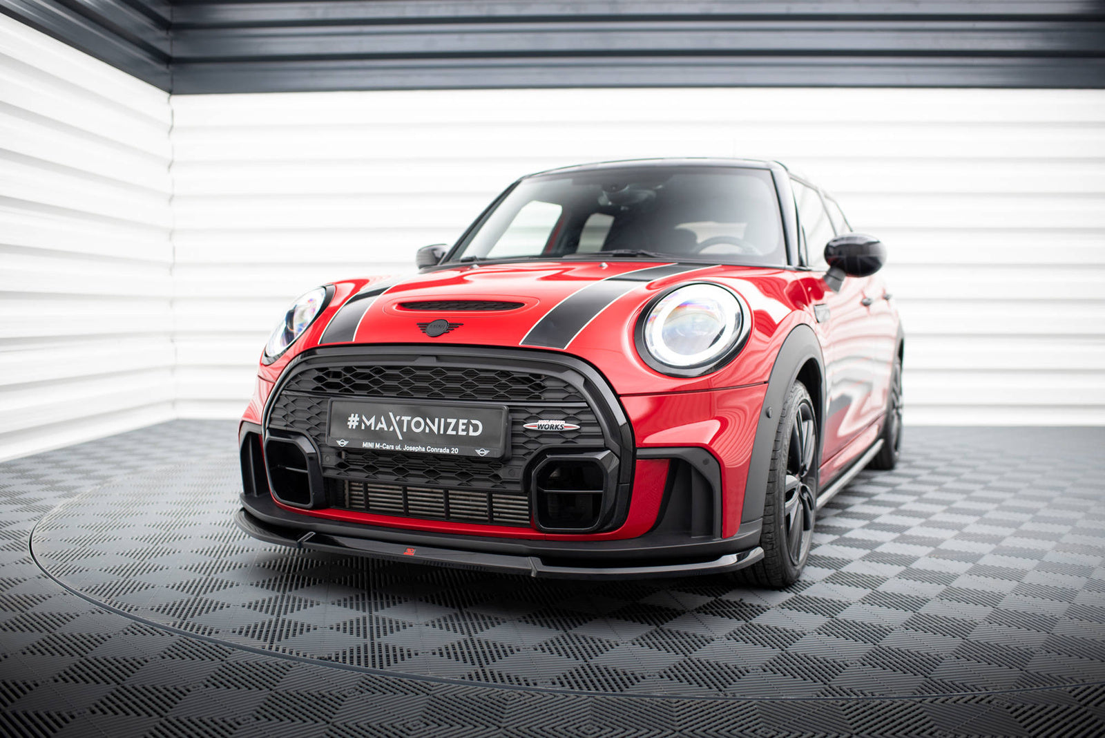 Splitter Przedni Mini Cooper S JCW F56 Facelift Maxton