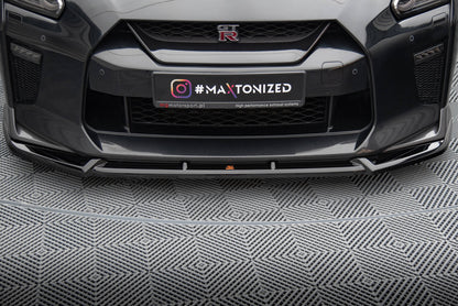 Splitter Przedni V.2 Maxton Nissan GTR R35 Facelift