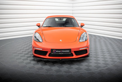 Splitter Przedni V.2 Porsche 718 Cayman 982c Maxton