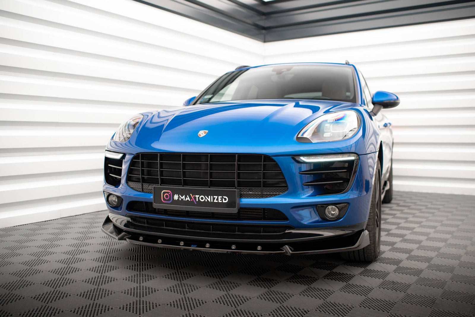 Splitter Przedni V.2 Maxton Porsche Macan Mk1 Standard