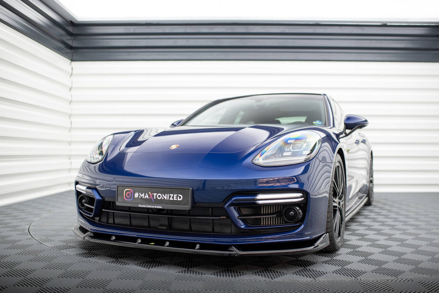 Splitter Przedni Maxton Porsche Panamera E-Hybrid 971 Facelift