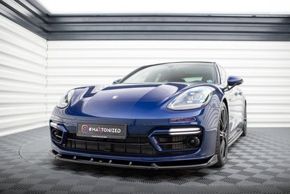 Splitter Przedni Maxton Porsche Panamera E-Hybrid 971 Facelift