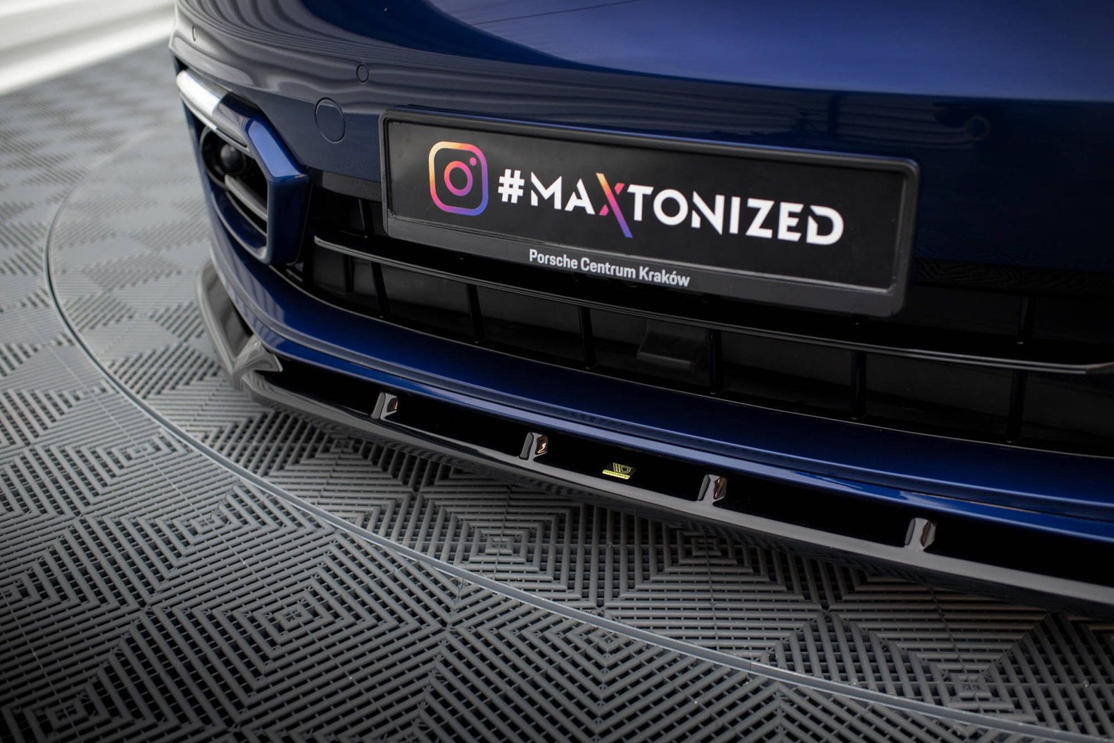 Splitter Przedni Maxton Porsche Panamera E-Hybrid 971 Facelift