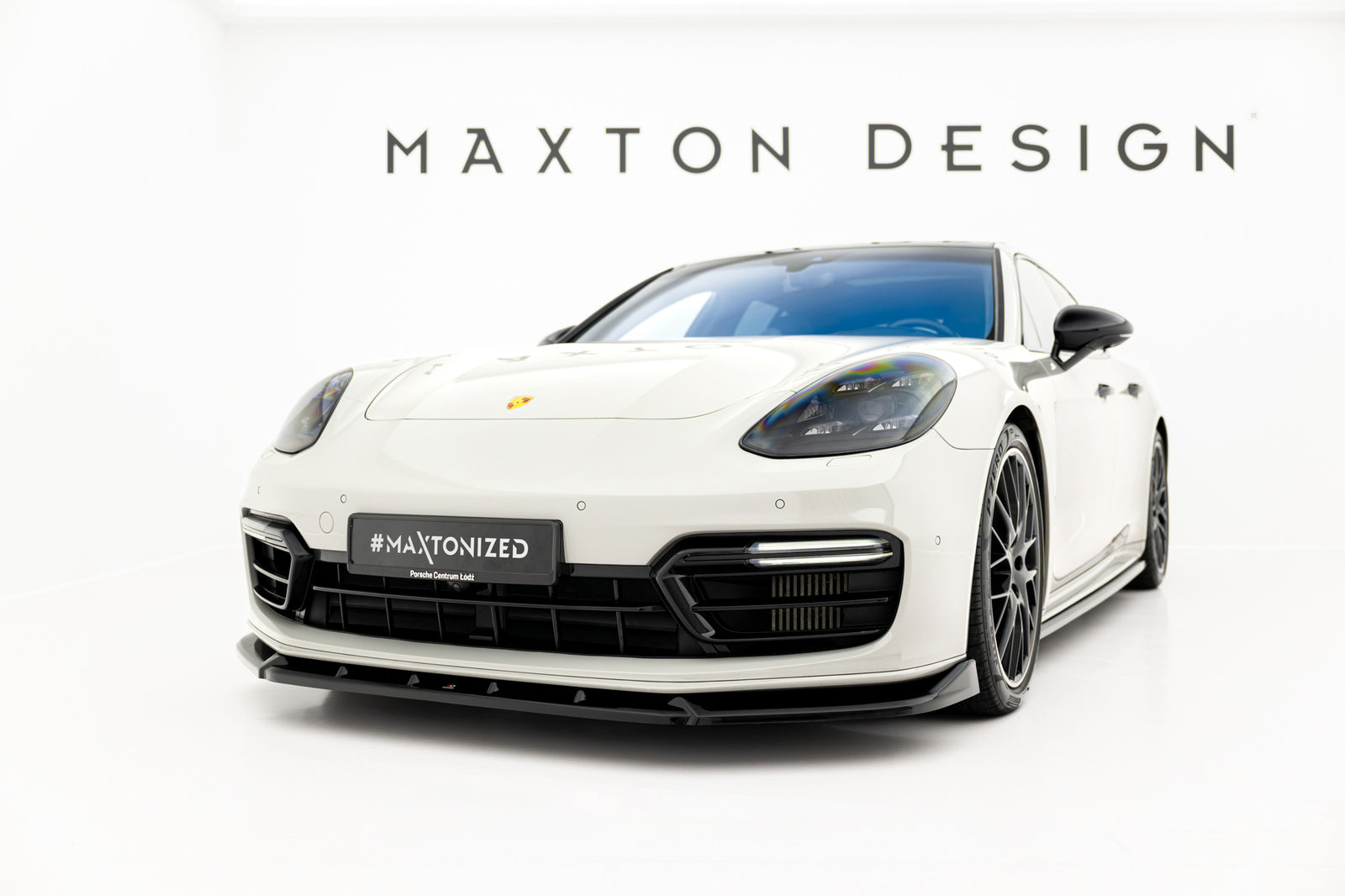 Splitter Przedni Maxton Porsche Panamera E-Hybrid 971 Facelift