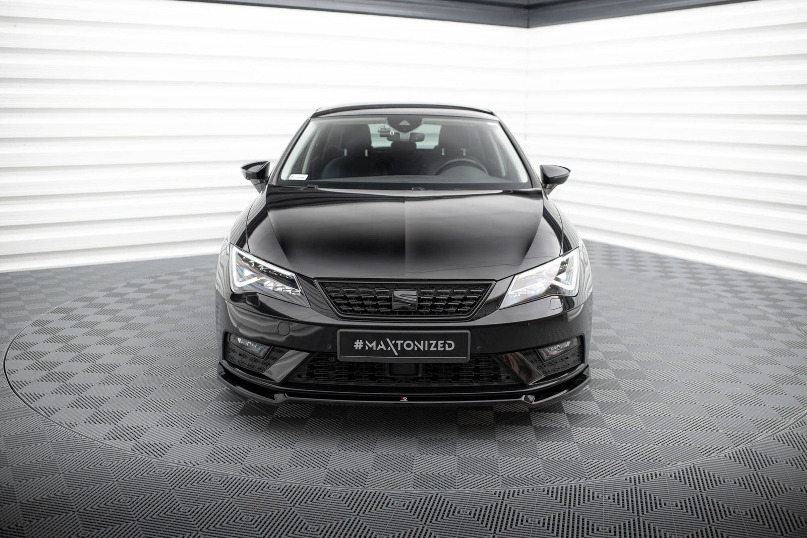 Splitter Przedni V.2 Maxton Seat Leon Mk3 Facelift