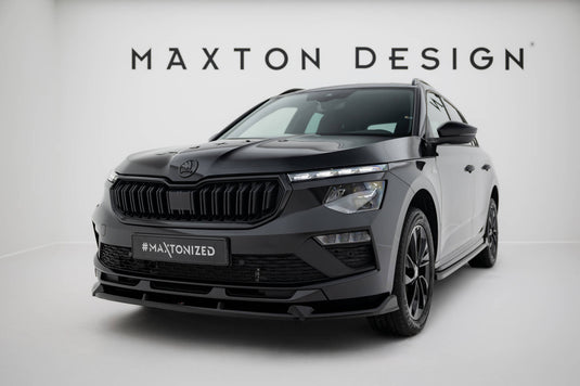 Splitter Przedni V.2 Maxton Skoda Kamiq Monte Carlo Facelift
