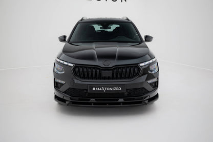 Splitter Przedni V.2 Maxton Skoda Kamiq Monte Carlo Facelift