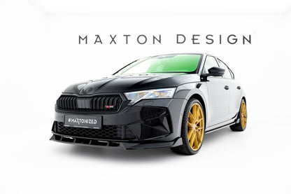 Splitter Przedni Maxton Skoda Octavia RS Mk4 Facelift