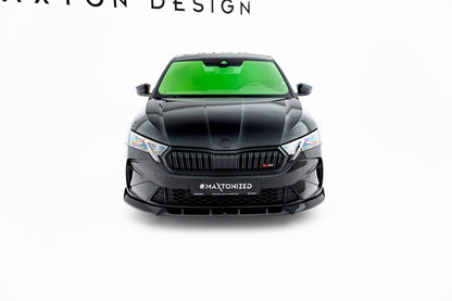 Splitter Przedni Maxton Skoda Octavia RS Mk4 Facelift