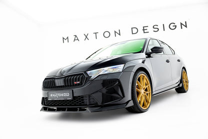 Splitter Przedni Maxton Skoda Octavia RS Mk4 Facelift