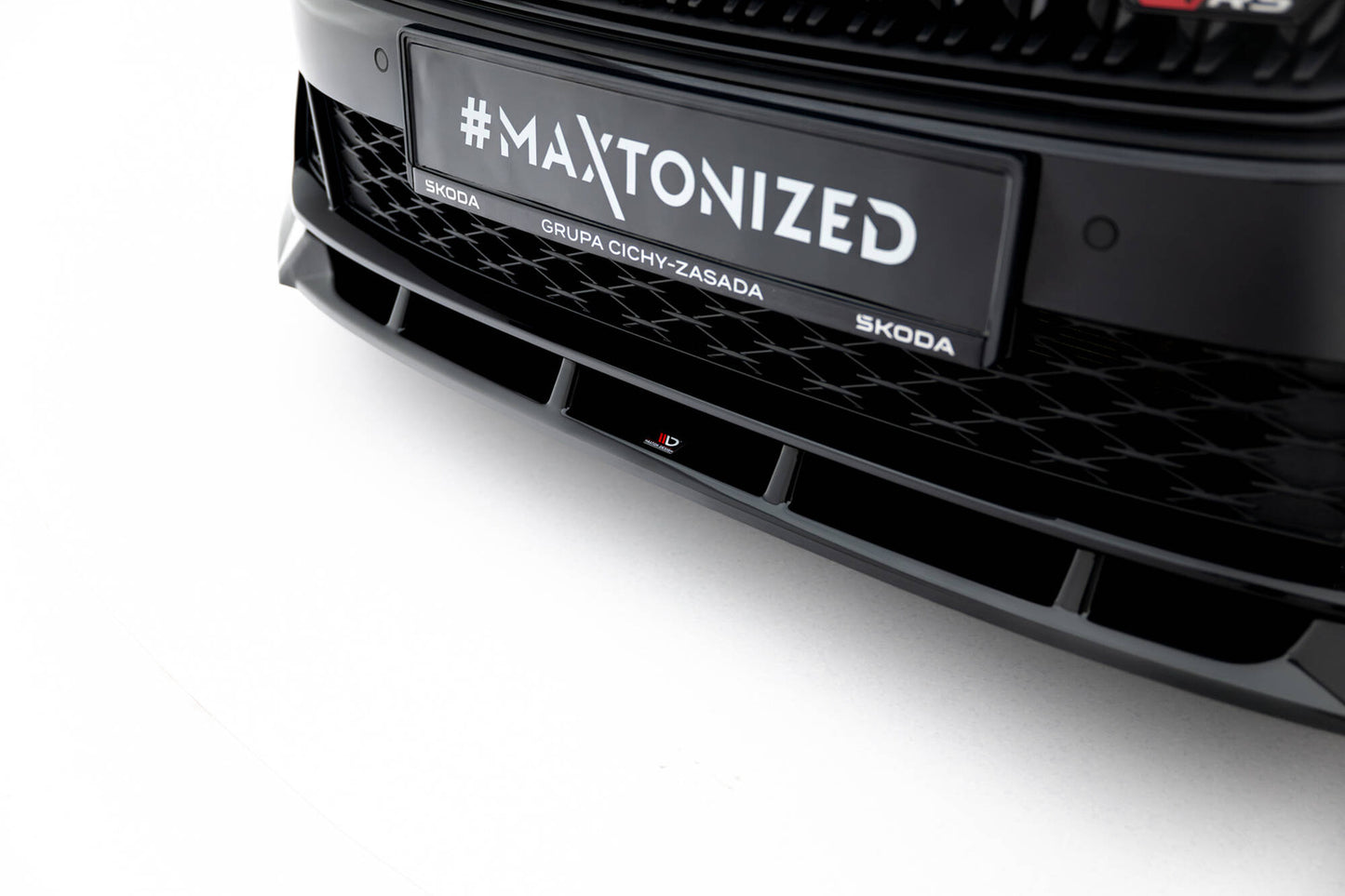 Splitter Przedni Maxton Skoda Octavia RS Mk4 Facelift