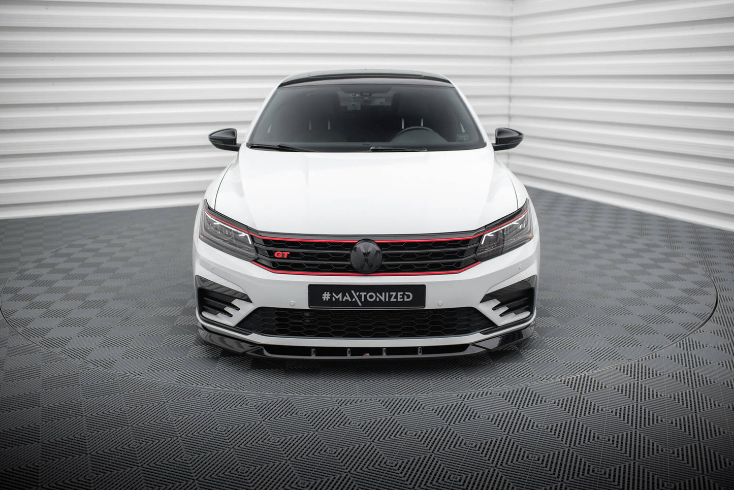 Splitter Przedni V.2 VW Passat GT B8 Facelift USA Maxton