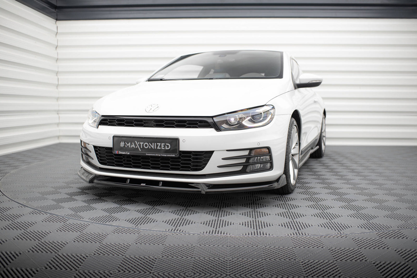 Splitter Przedni V.2 VW Scirocco Mk3 Facelift Maxton
