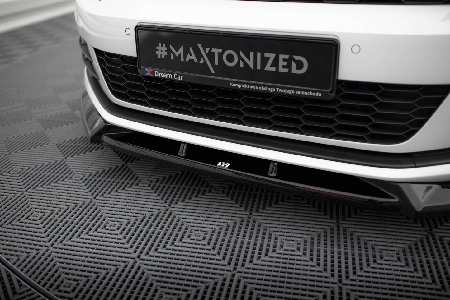 Splitter Przedni V.2 VW Scirocco Mk3 Facelift Maxton