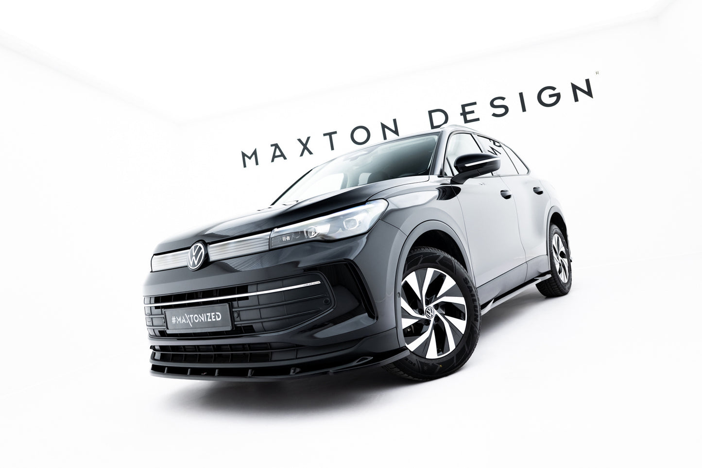 Splitter Przedni V.2 Volkswagen Tiguan Mk3 Maxton Design