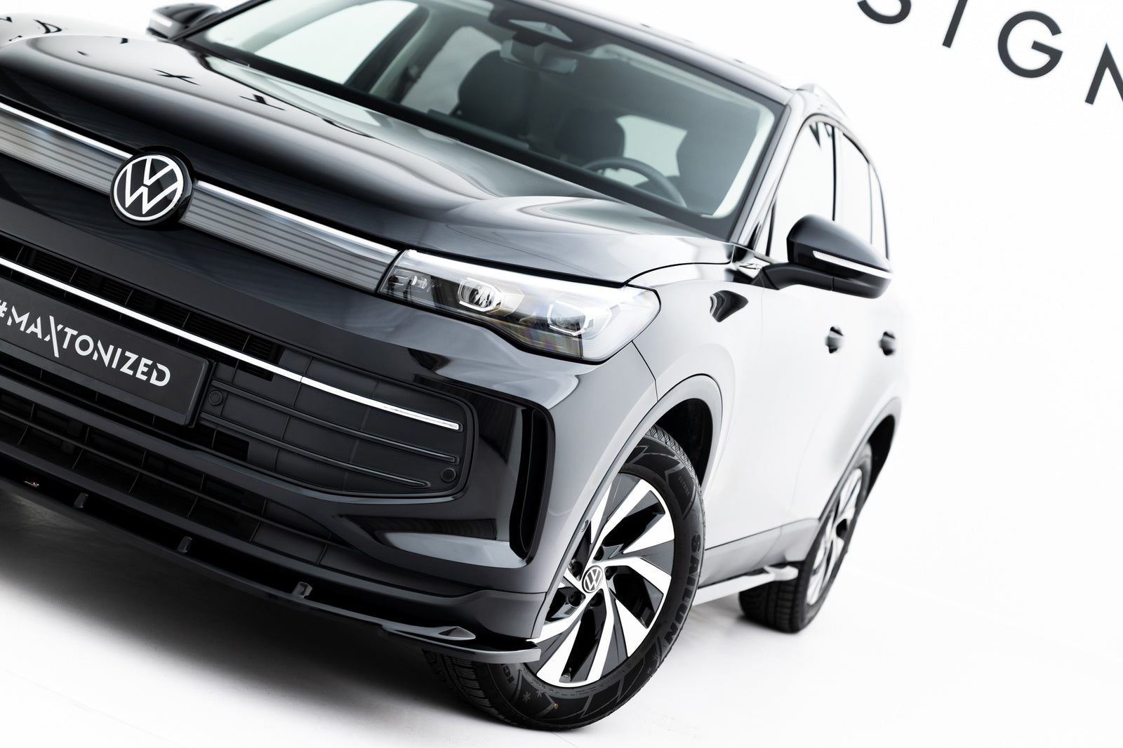 Splitter Przedni V.2 Volkswagen Tiguan Mk3 Maxton Design