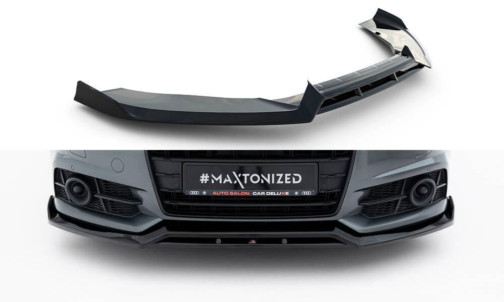 Splitter Przedni V.3 Audi A6 C7 Facelift S-Line Maxton