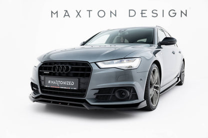 Splitter Przedni V.3 Audi A6 C7 Facelift S-Line Maxton