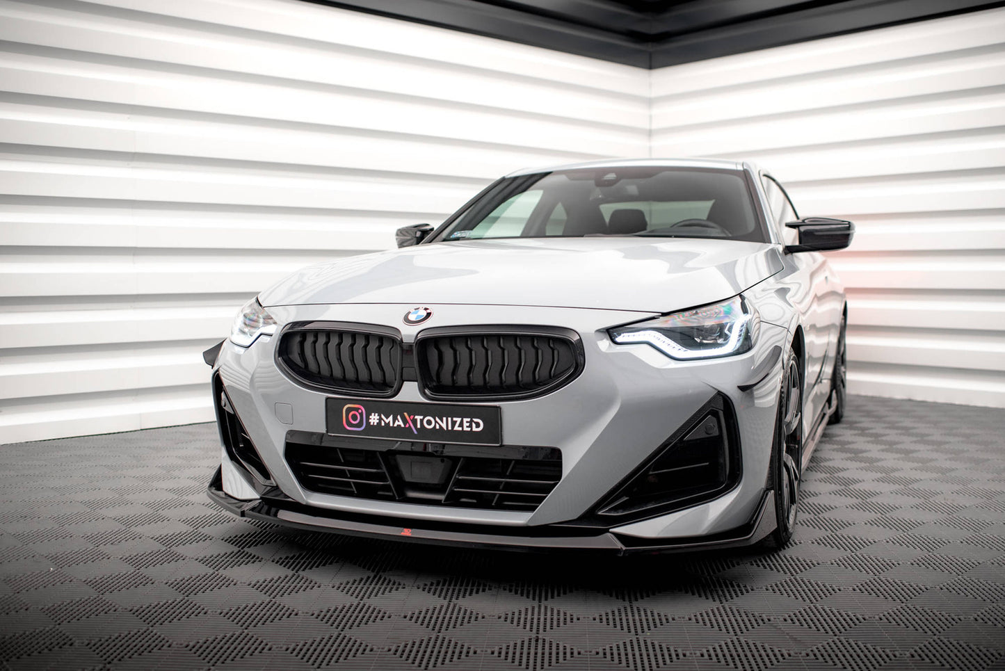 Splitter Przedni V.3 BMW 2 Coupe G42 M-Pack Maxton