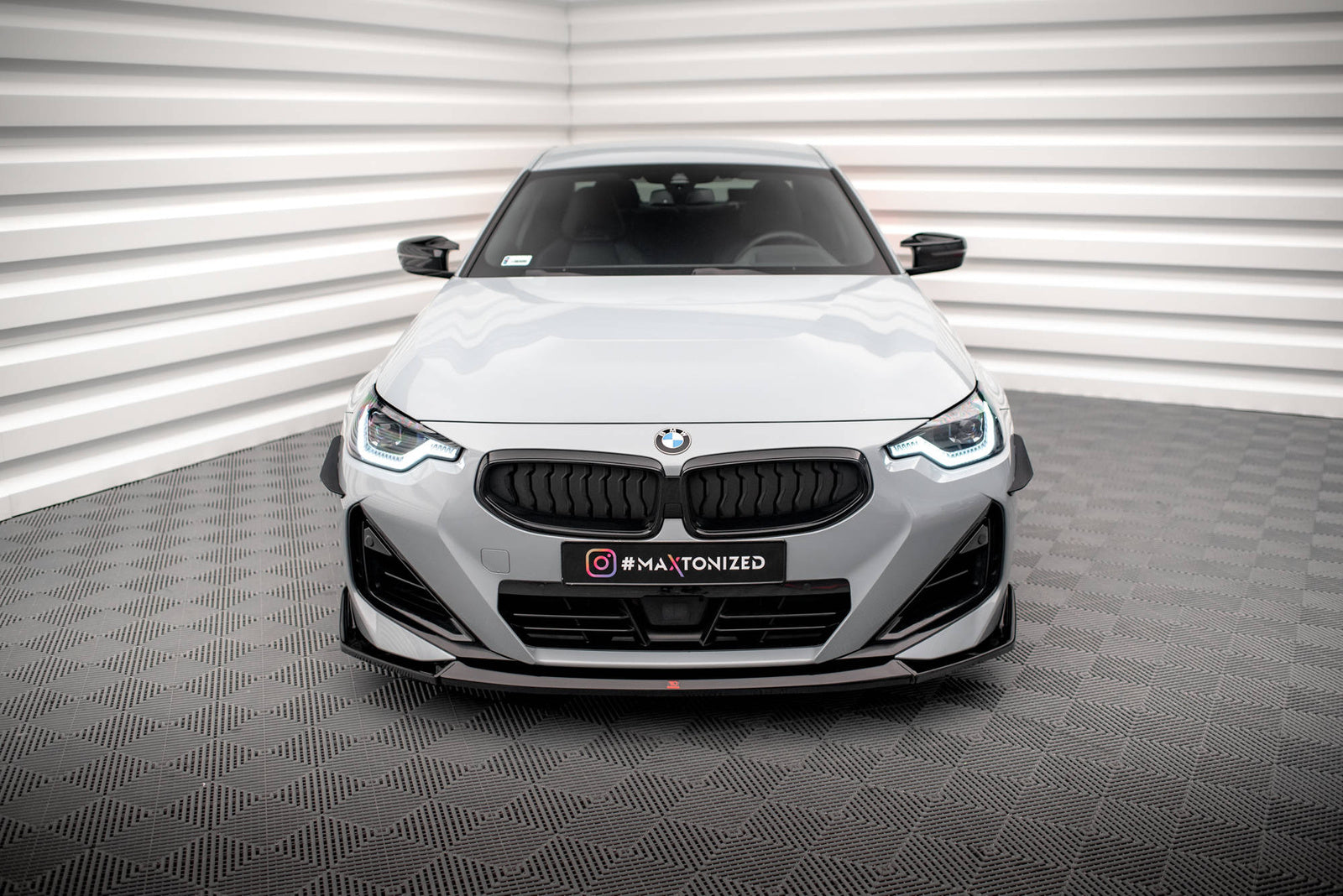 Splitter Przedni V.3 BMW 2 Coupe G42 M-Pack Maxton