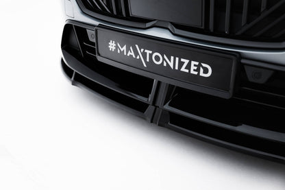 Splitter Przedni V.3 BMW 1 M-Pack F70 Maxton Design