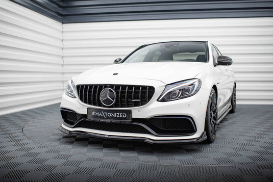 Splitter Przedni Mercedes C63 AMG W205 Maxton V.3
