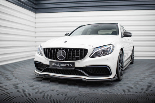 Front Splitter Mercedes C63 AMG W205 Maxton V.3