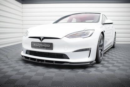 Splitter Przedni V.3 Tesla Model S Plaid Maxton Design