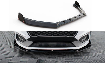Splitter Przedni V.4 + Flaps Ford Fiesta ST/ST-Line Maxton