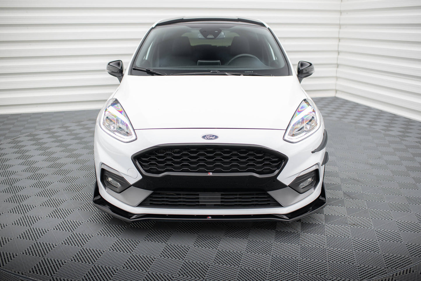Splitter Przedni V.4 + Flaps Ford Fiesta ST/ST-Line Maxton