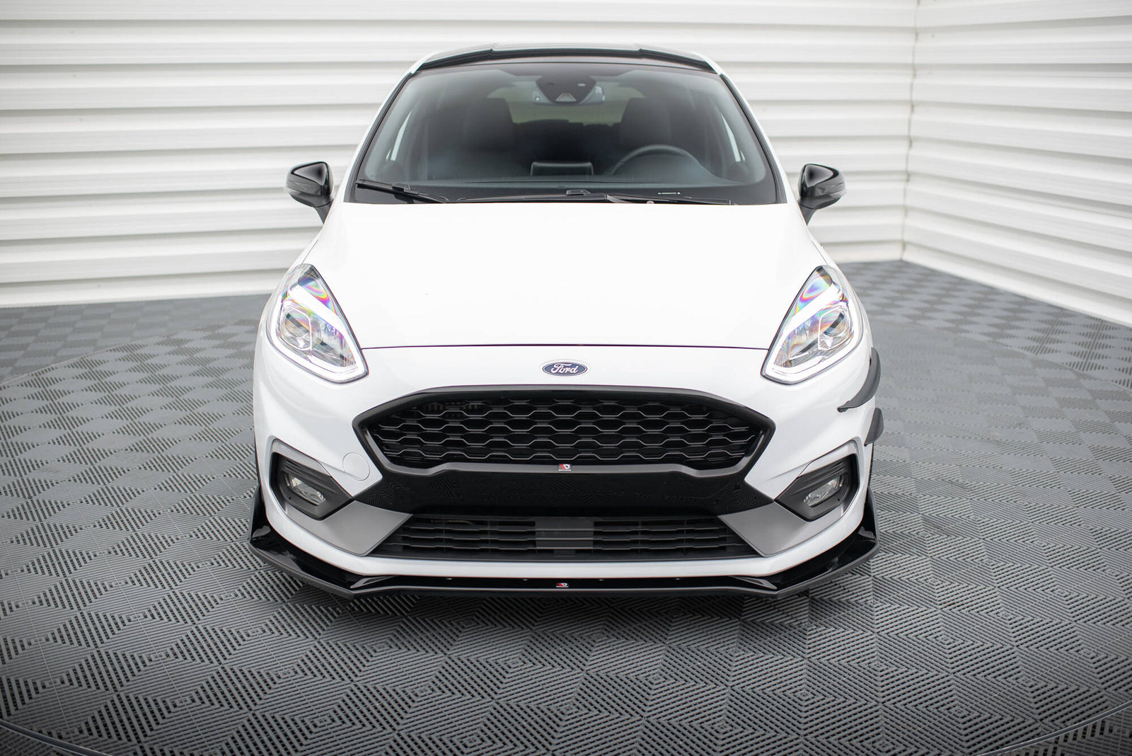 Splitter Przedni V.4 + Flaps Ford Fiesta ST/ST-Line Maxton