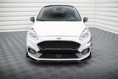 Splitter Przedni V.4 + Flaps Ford Fiesta ST/ST-Line Maxton