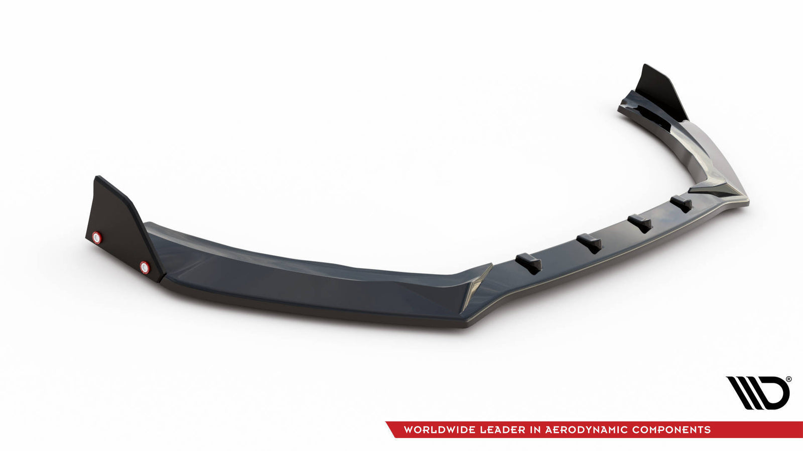 Splitter Przedni V.4 + Flaps Ford Fiesta ST/ST-Line Maxton