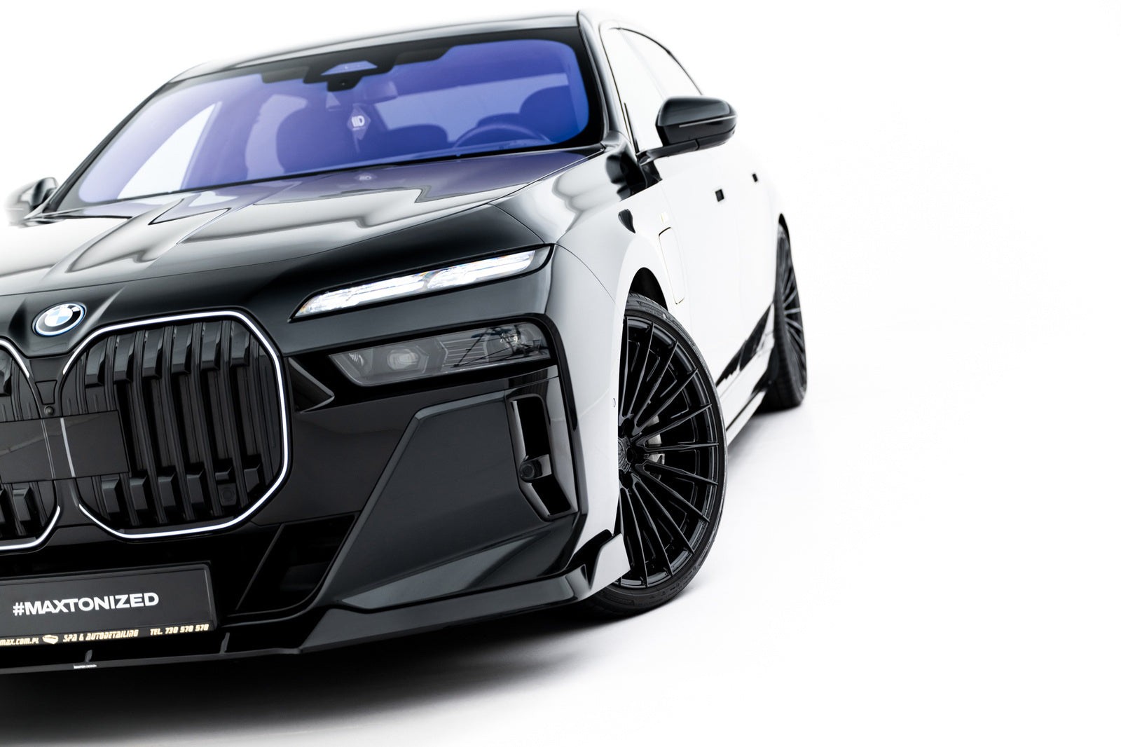 Splitter Przedni BMW 7 G70 M-Pack Maxton Design V.4
