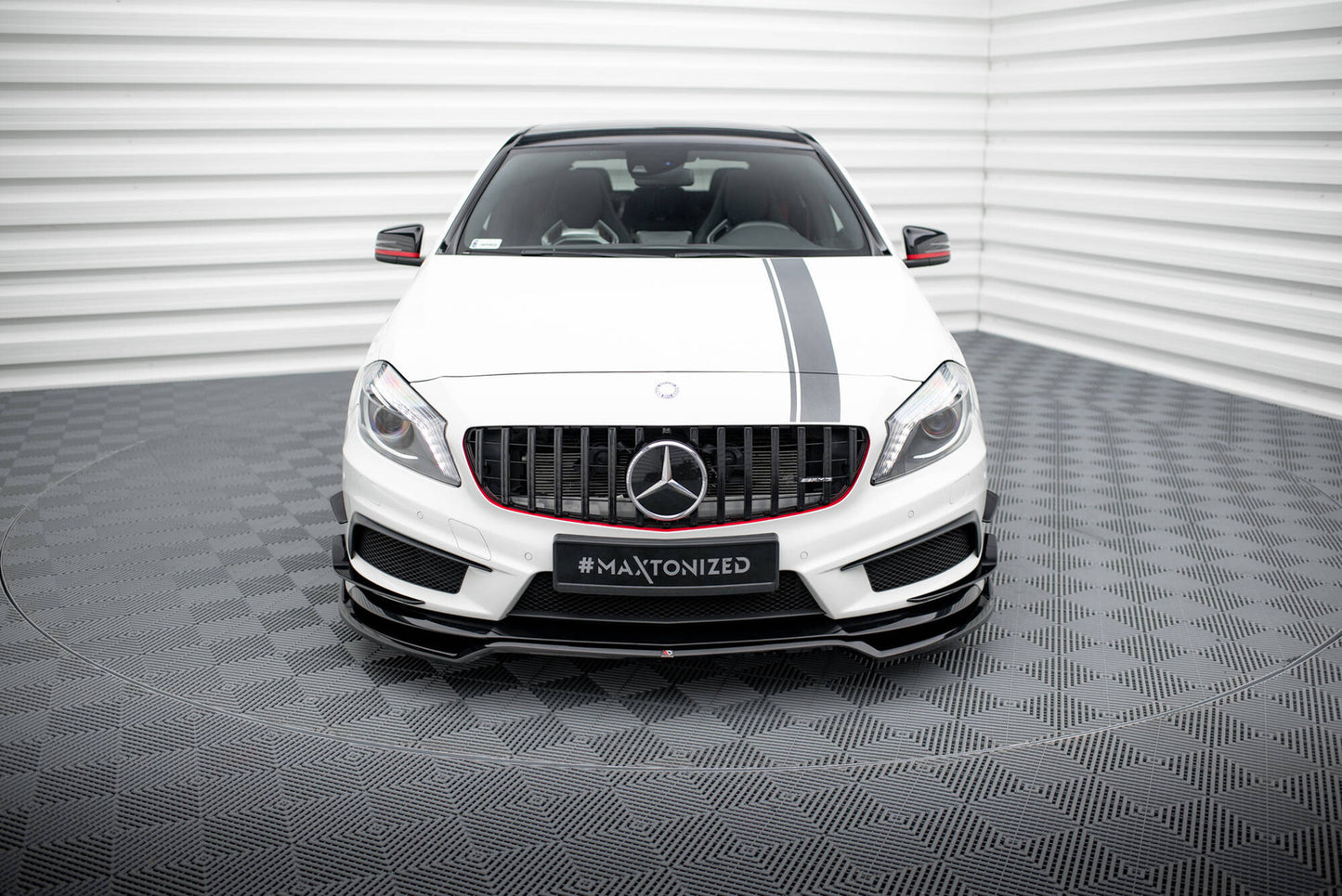 Splitter Przedni V.4 Maxton Mercedes A45 AMG W176
