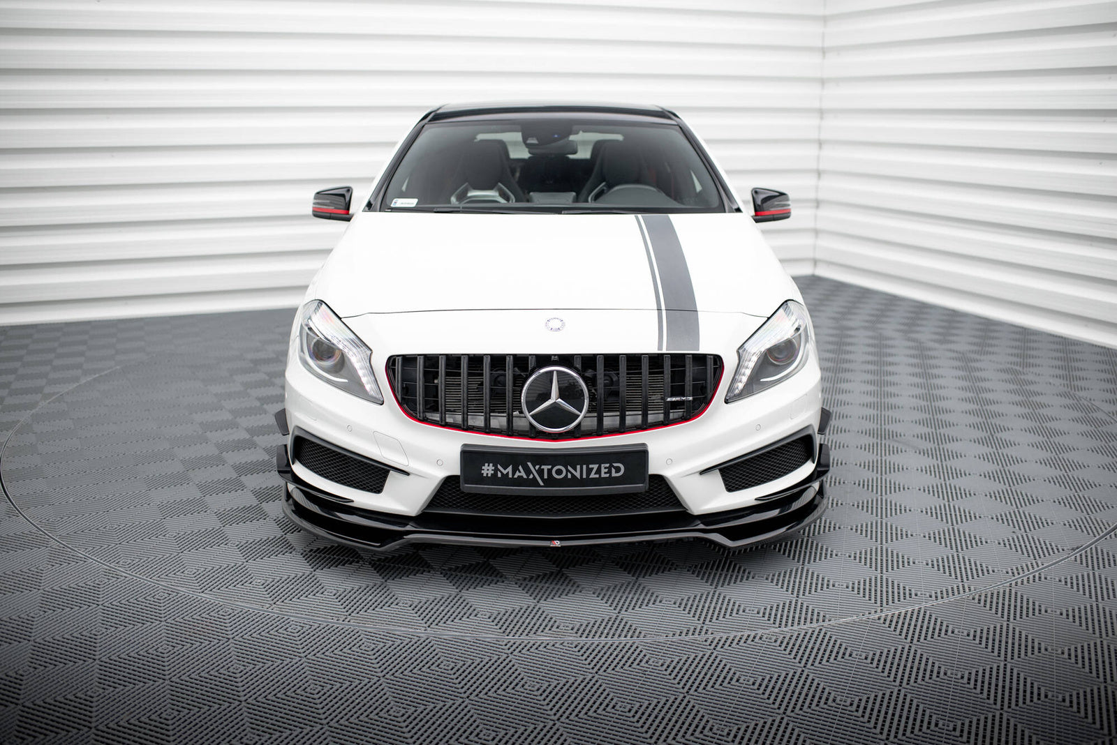 Splitter Przedni V.4 Maxton Mercedes A45 AMG W176
