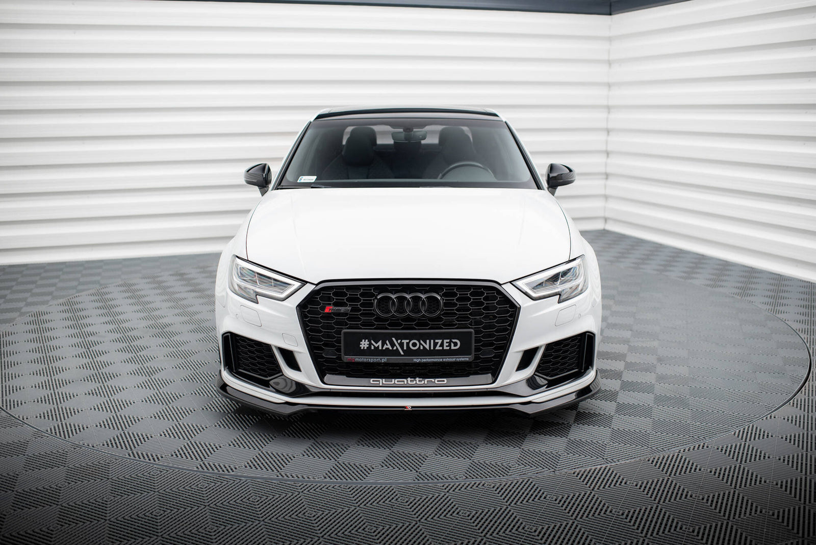 Splitter Przedni V.5 Audi RS3 8V Facelift Maxton Design