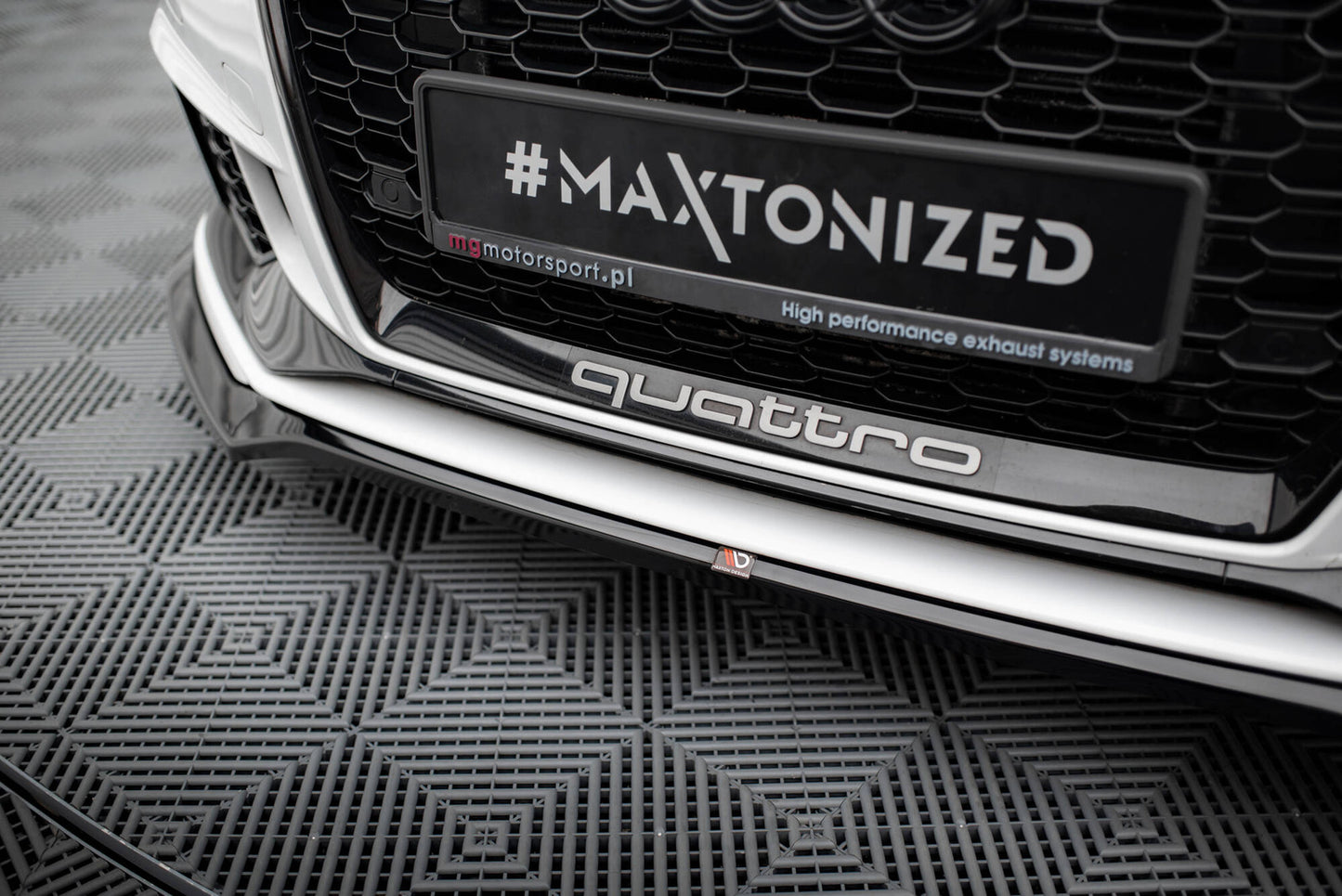 Splitter Przedni V.5 Audi RS3 8V Facelift Maxton Design