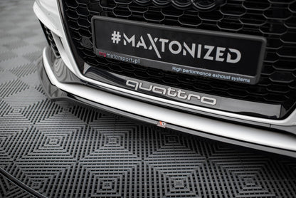 Splitter Przedni V.5 Audi RS3 8V Facelift Maxton Design