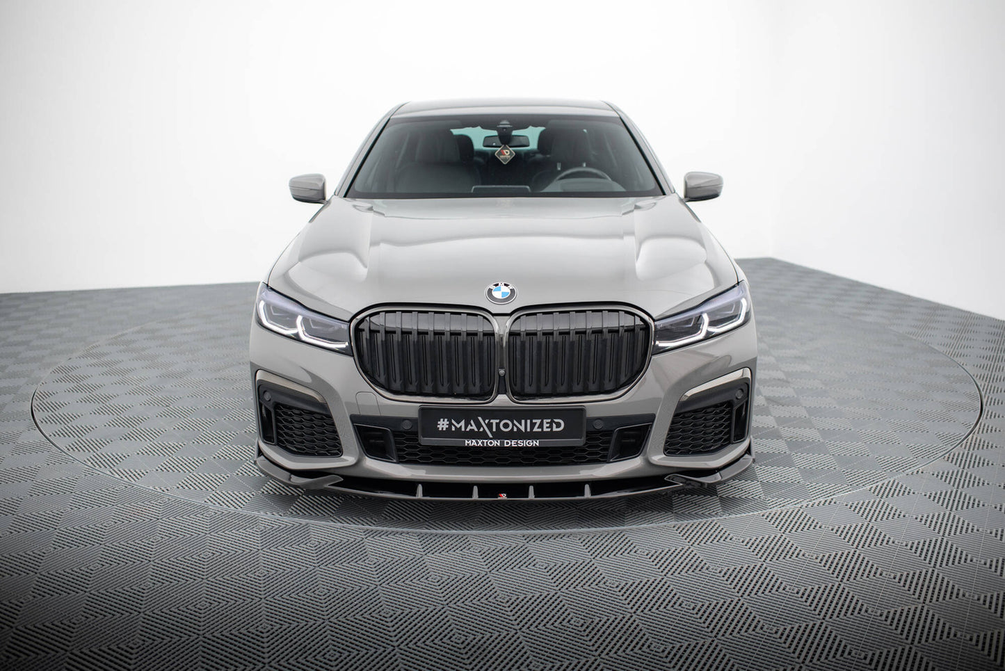 Splitter Przedni V.5 BMW 7 G11 M-Pack Facelift Maxton Design