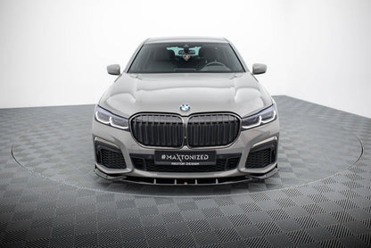 Splitter Przedni V.5 BMW 7 G11 M-Pack Facelift Maxton Design