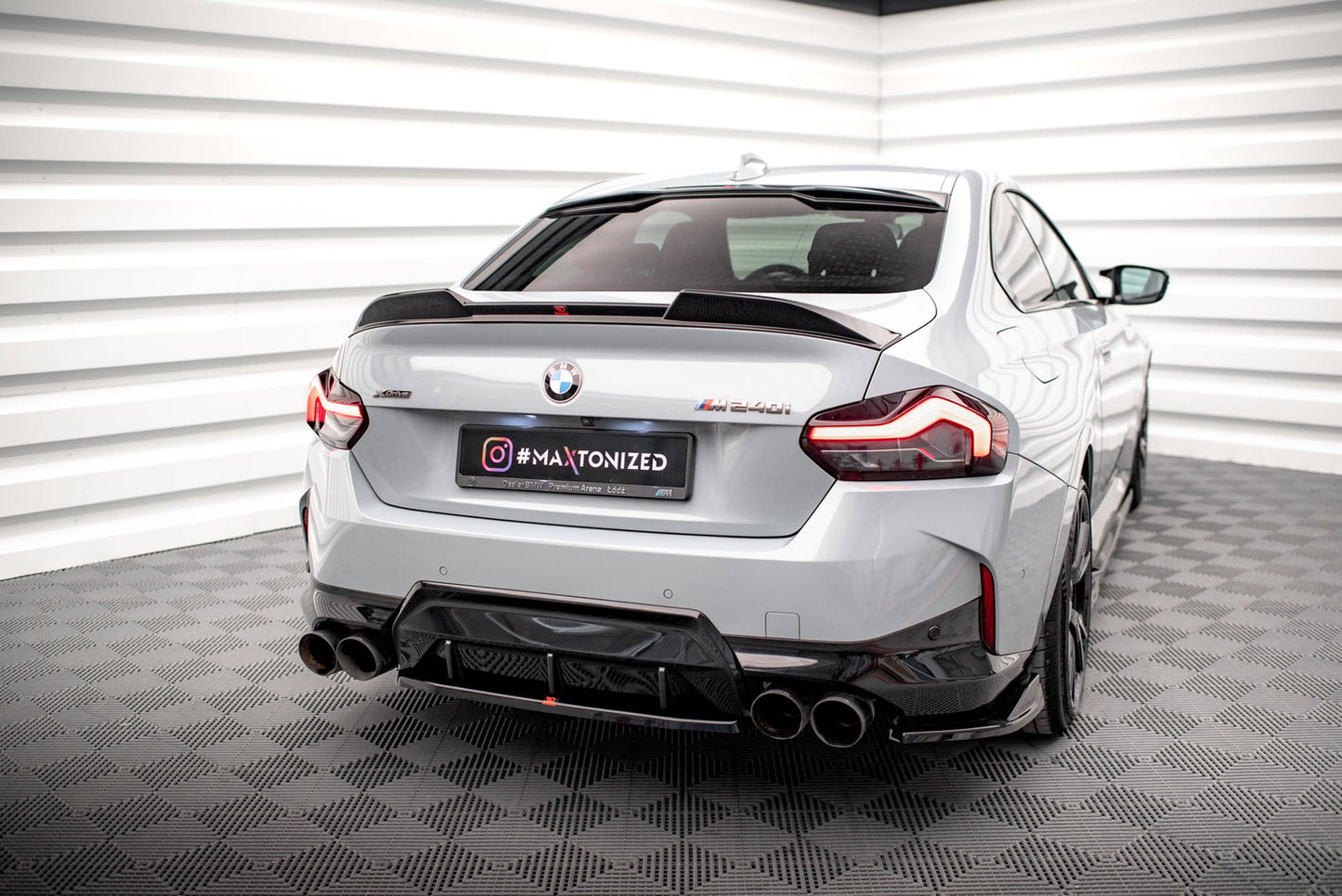 Splitter Tylny BMW 2 Coupe M240i G42 Maxton Design