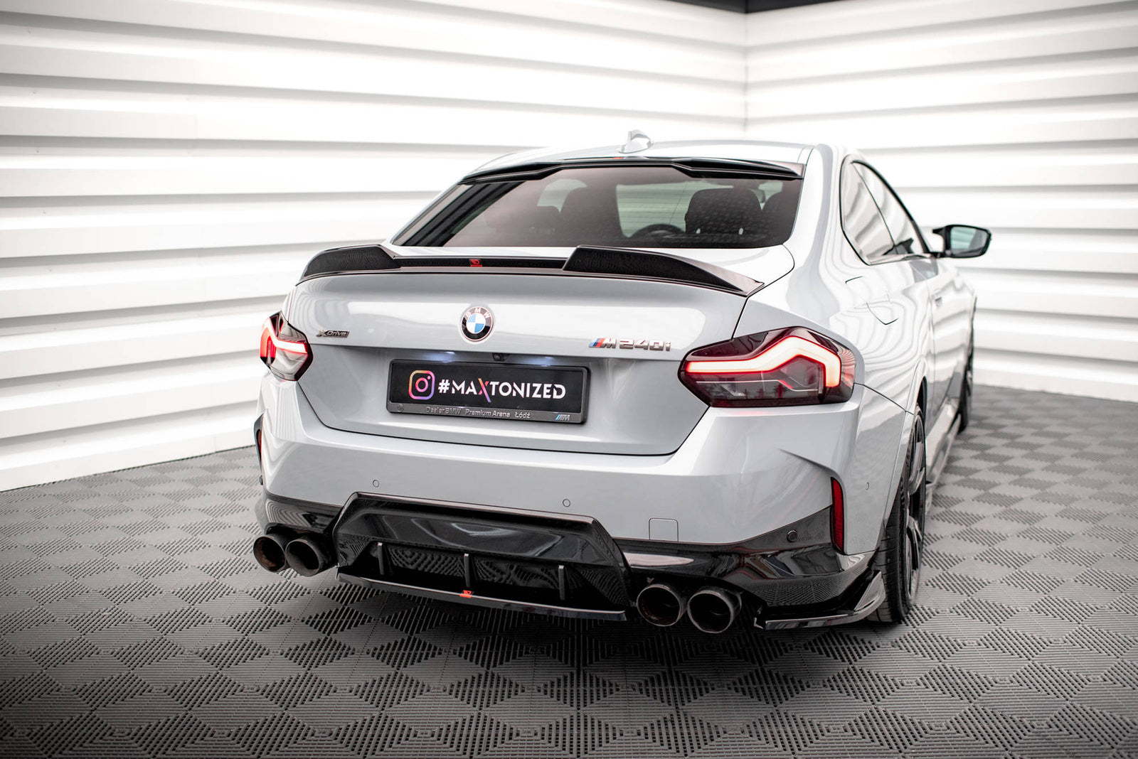 Splitter Tylny BMW 2 Coupe M240i G42 Maxton Design
