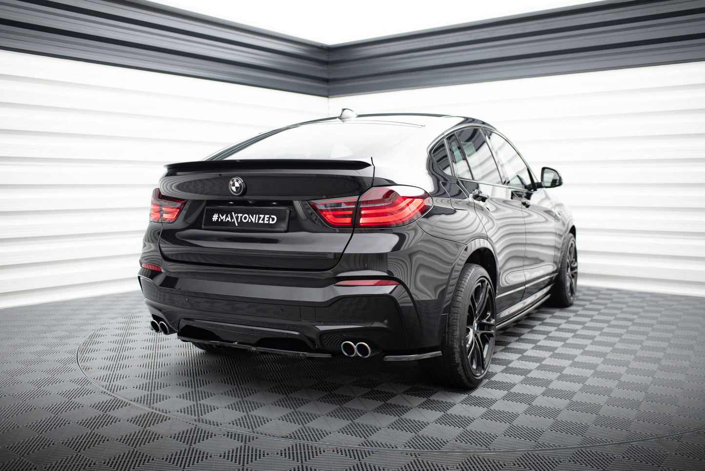 Splitter Tylny BMW X4 F26 M-Pack Maxton Design