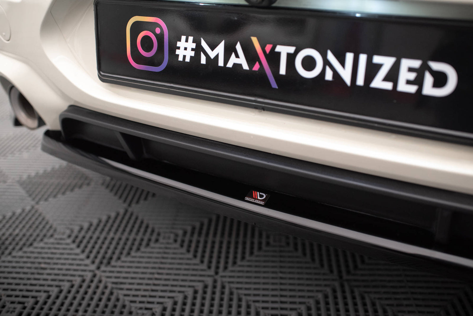 Splitter Tylny Mini Clubman JCW F54 Facelift Maxton