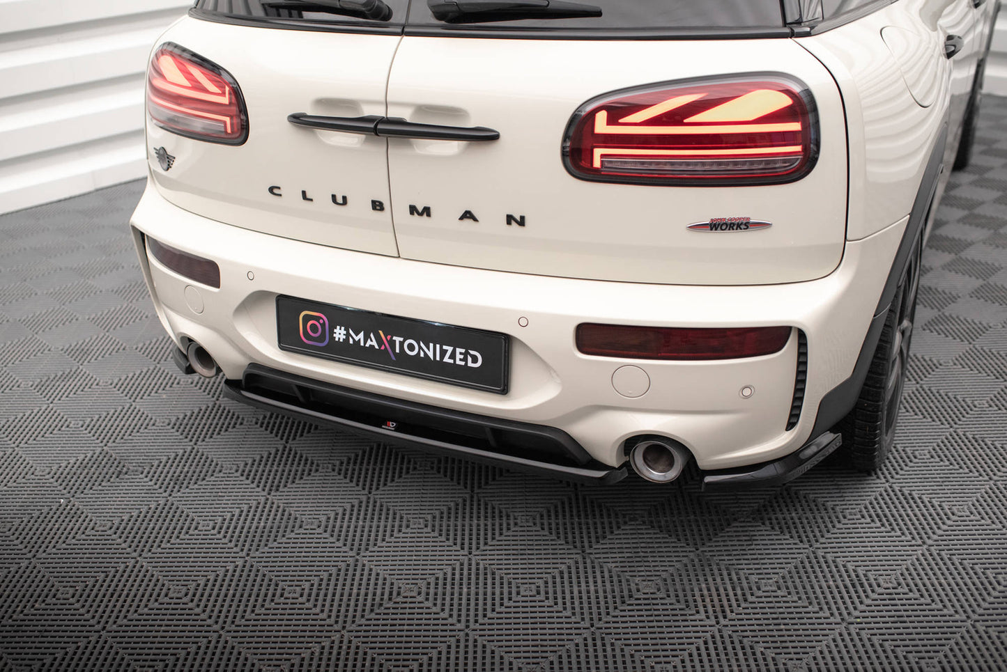 Splitter Tylny Mini Clubman JCW F54 Facelift Maxton