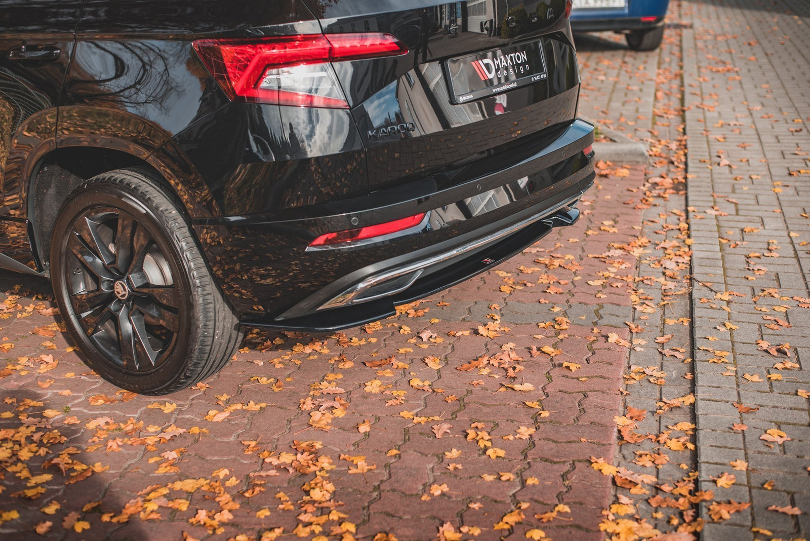 Splitter Tylny Maxton Design Skoda Karoq Sportline