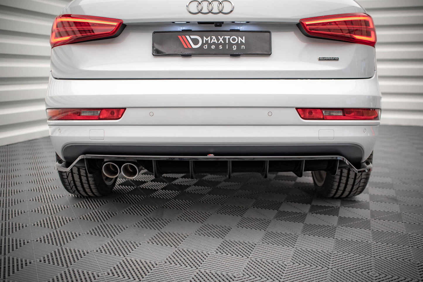 Splitter Tylny Audi Q3 8U Facelift Maxton Design
