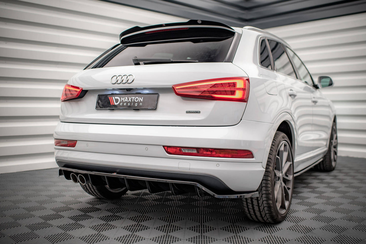 Splitter Tylny Audi Q3 8U Facelift Maxton Design