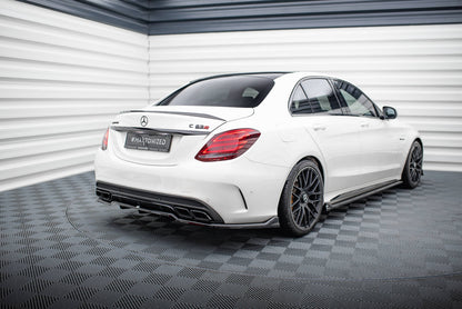 Splitter Tylny Mercedes C63 AMG W205 Maxton Design